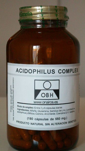 Suplementos de Acidophilus 